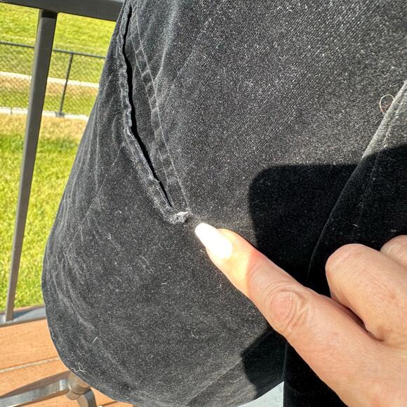 Astor One Women’s Vintage Velvet Blazer Fully Lined Classic Black | Size 8 - Picture 6 of 10